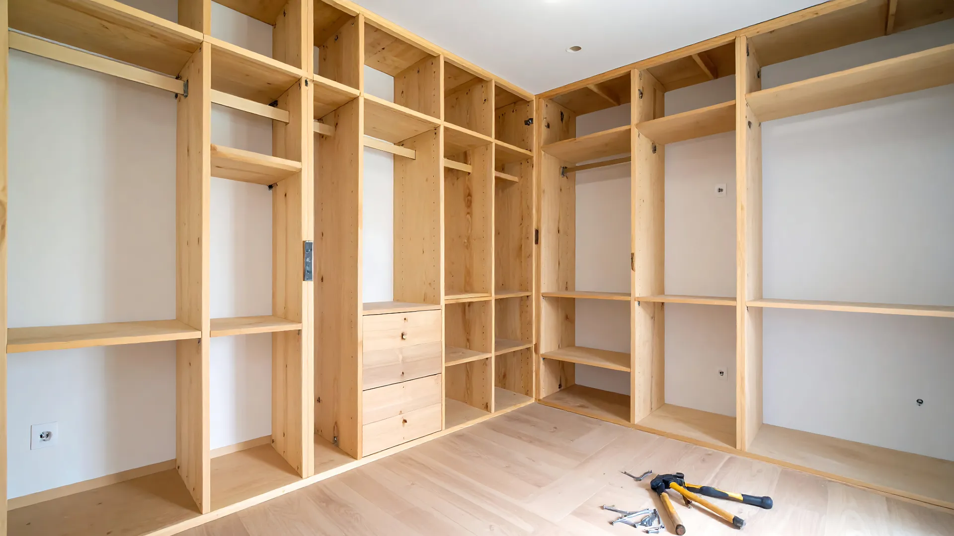 Custom built-in wardrobe