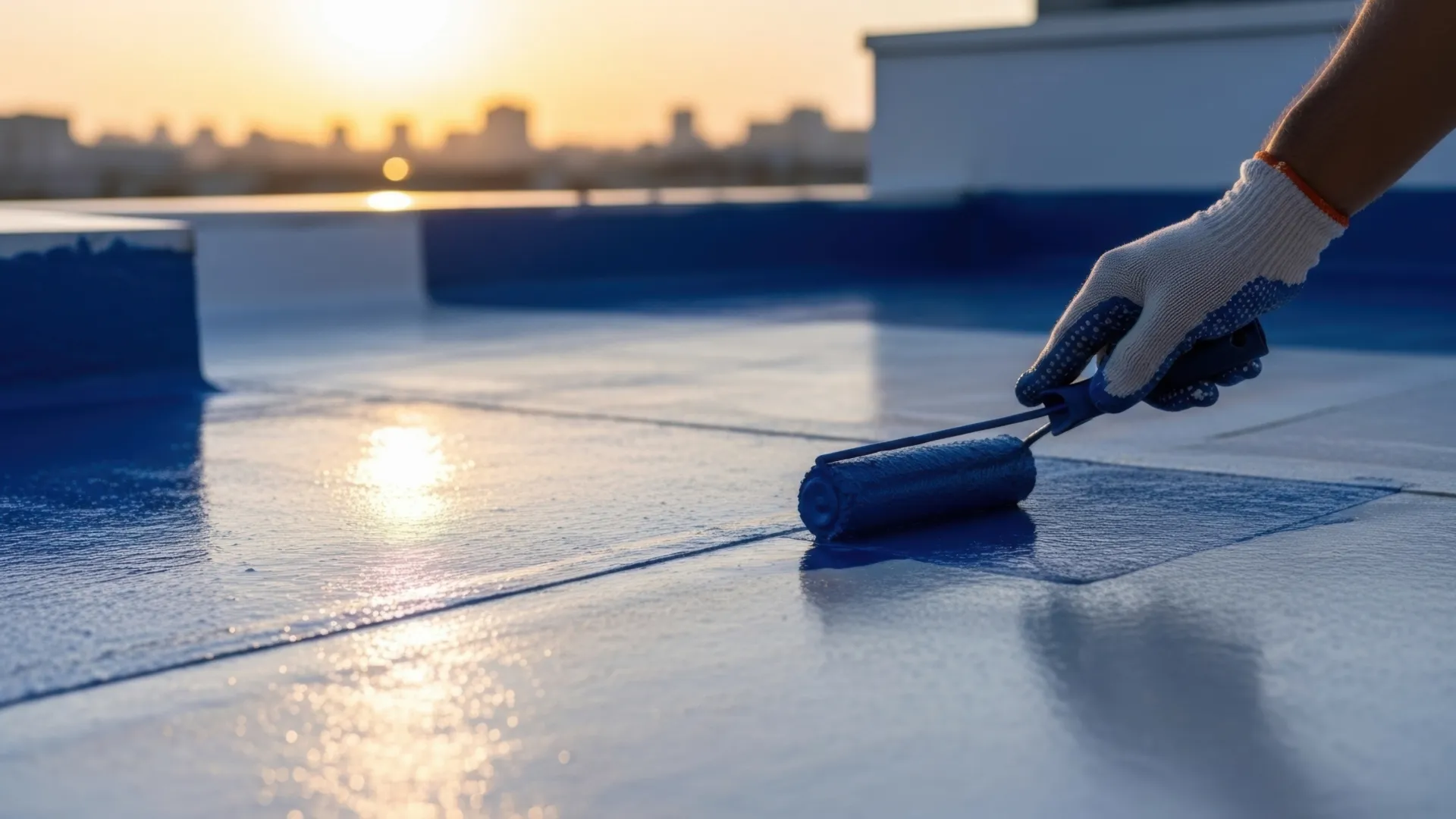 Roof sealing complete